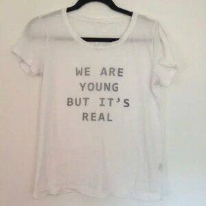 White Club Monaco Short Sleeve Graphic Crewneck T-Shirt